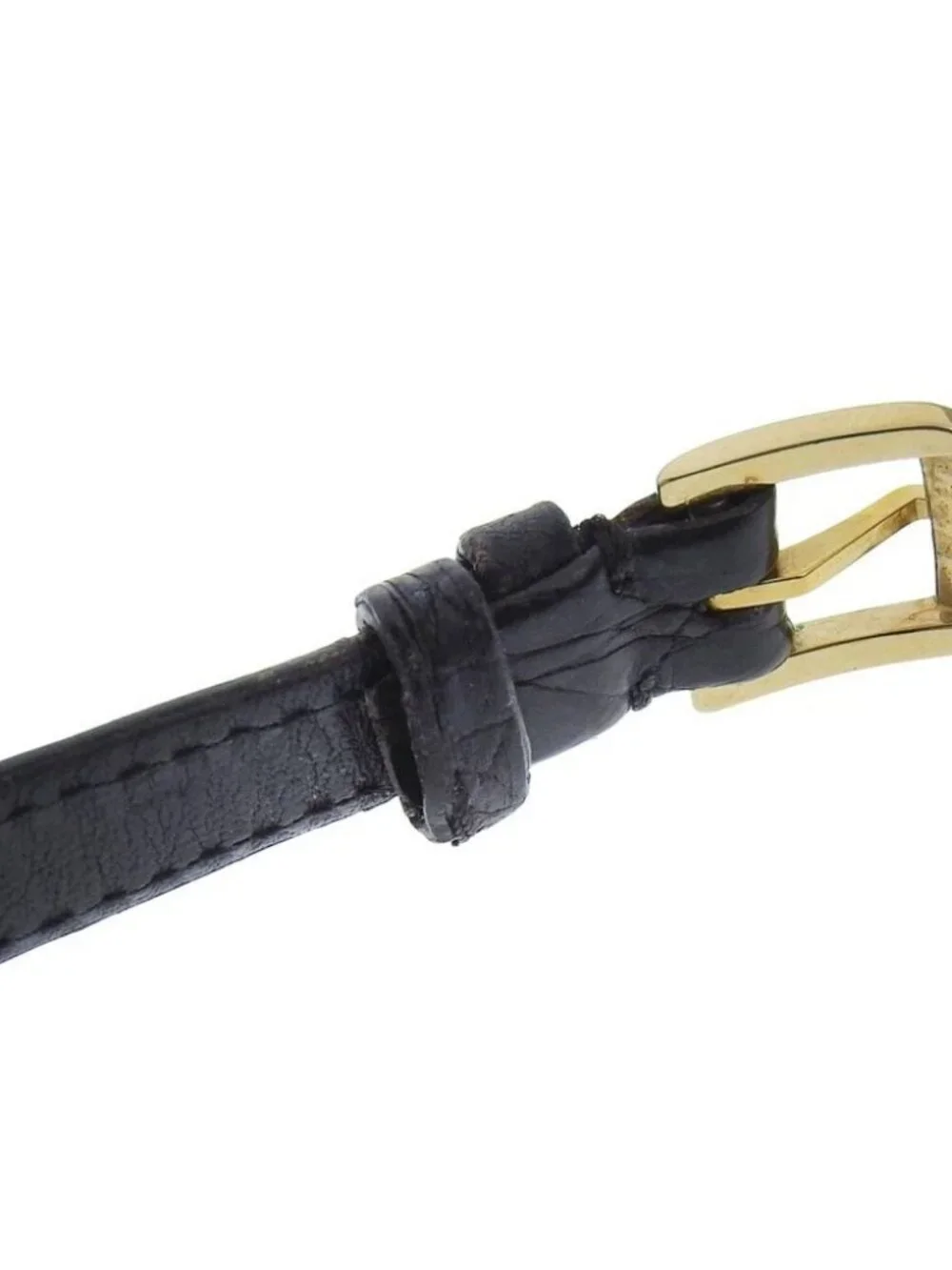 OMEGA Watches Cal.244 antique SilverDial Plated Gold/leather Hand Winding ...